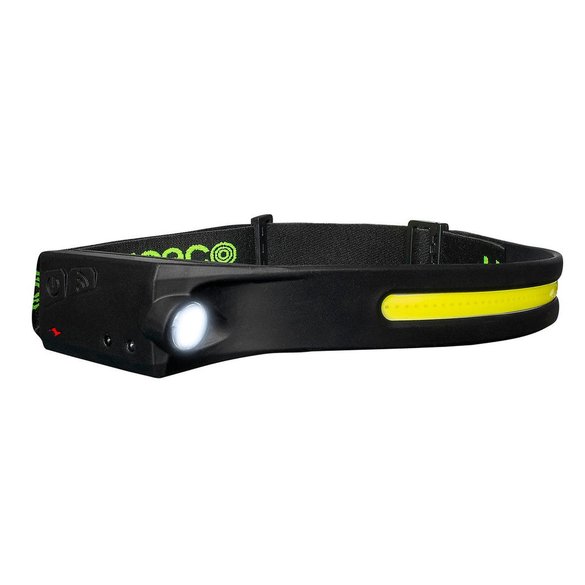 Luceco flexible USB rechargeable headtorch with motion sensor, view 5