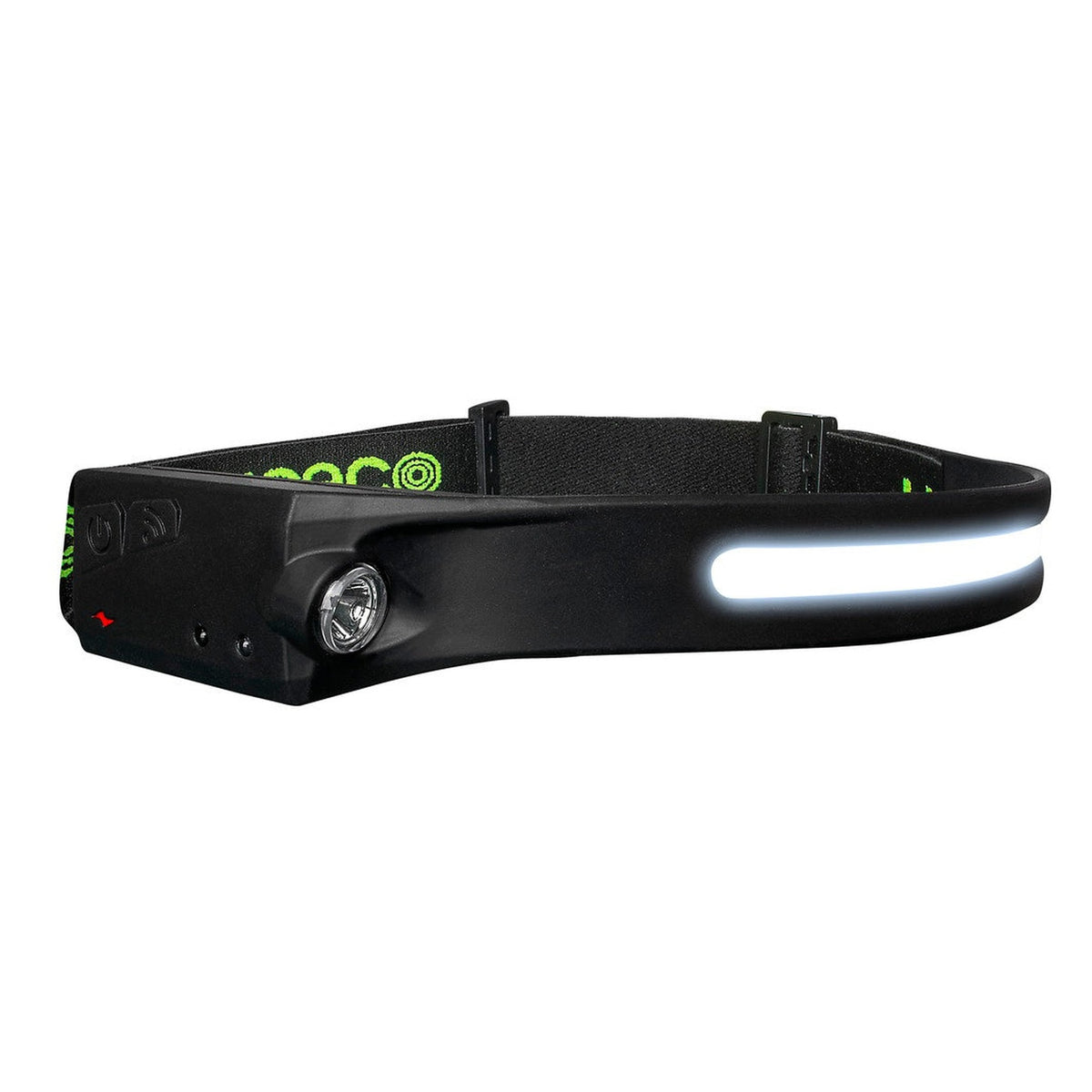 Luceco flexible USB rechargeable headtorch with motion sensor, view 6