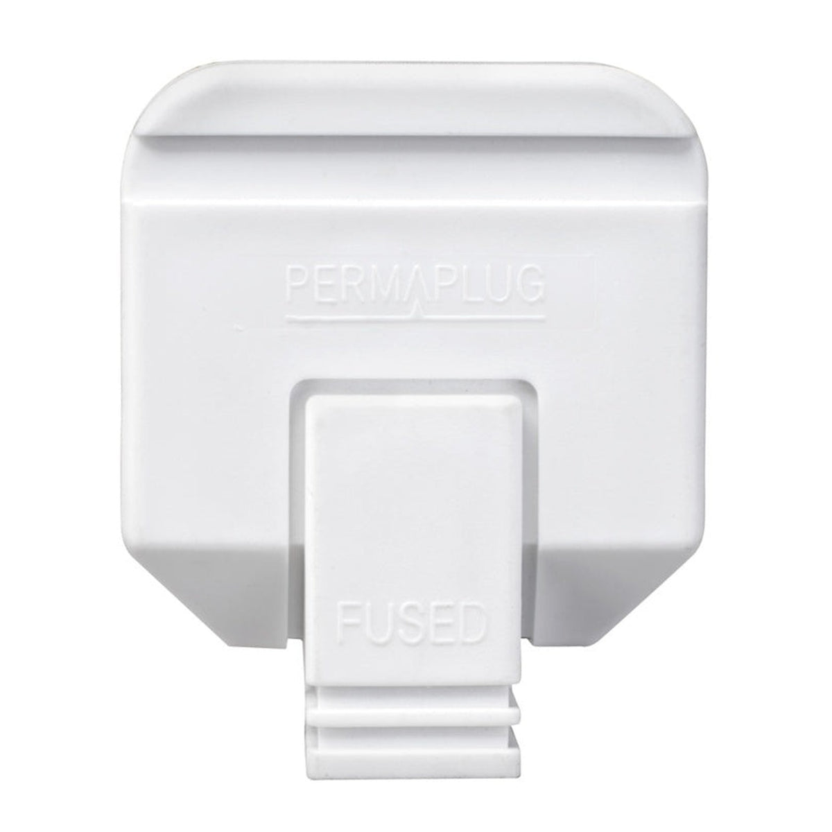 Luceco heavy duty white 13 amp plug, view 2