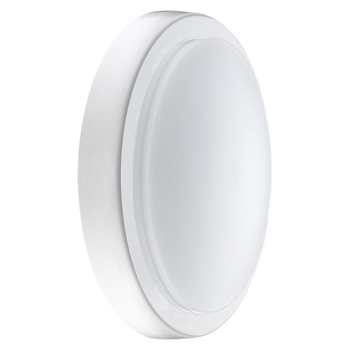 Luceco white indoor LED bulkhead 17W, view 2