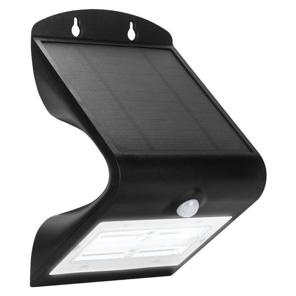 Luceco solar wall light with PIR sensor 400 lumens