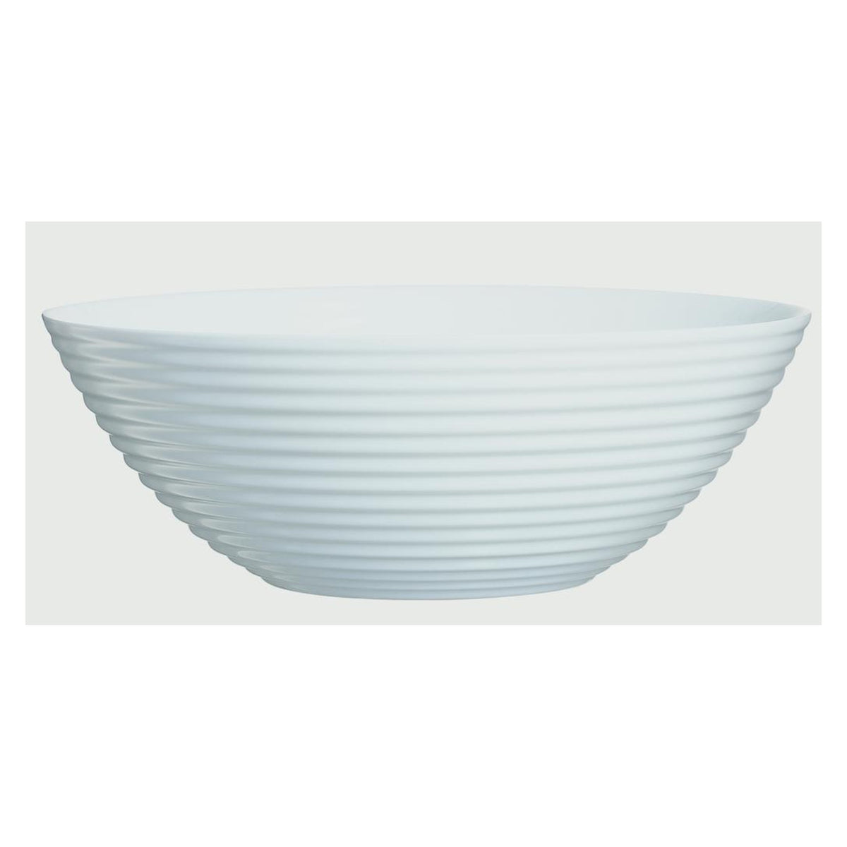 Luminarc Harena white tempered glass salad bowl, 27cm