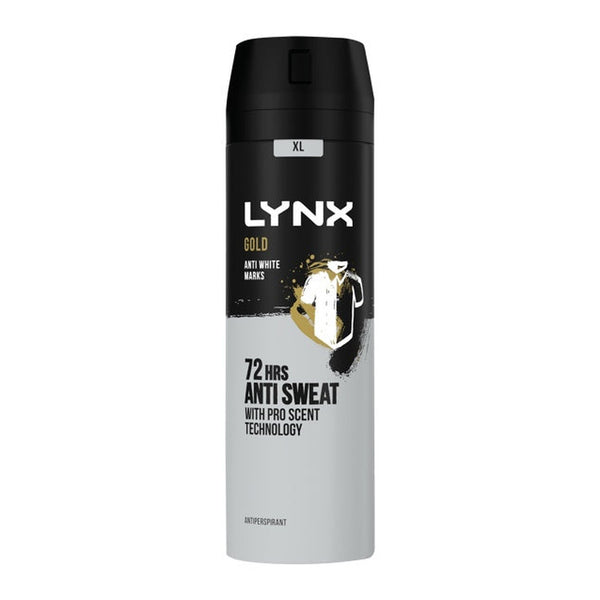 Lynx Gold anti-perspirant deodorant spray 200ml