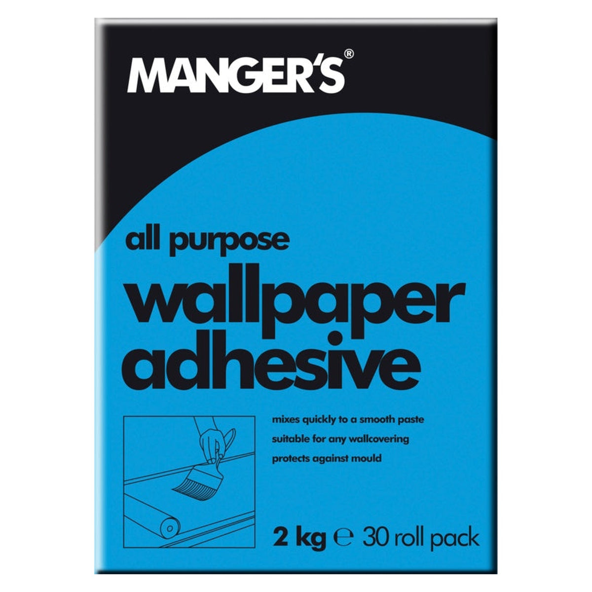 Mangers All Purpose Wallpaper Adhesive 30 roll