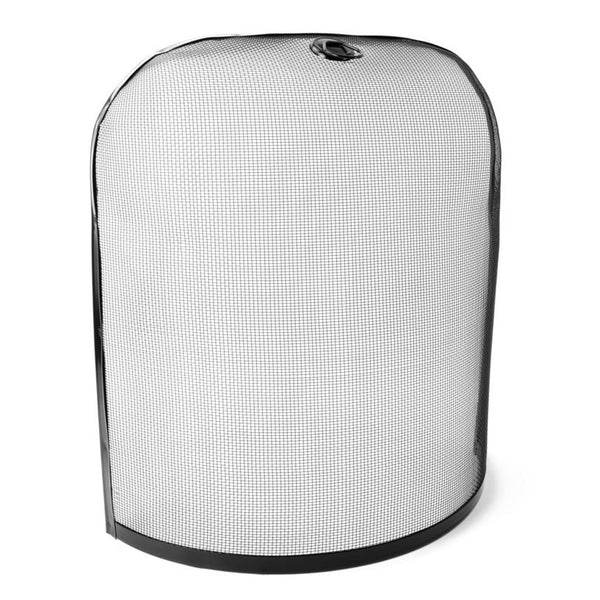 Manor Ascot black spark guard 60 x 56cm