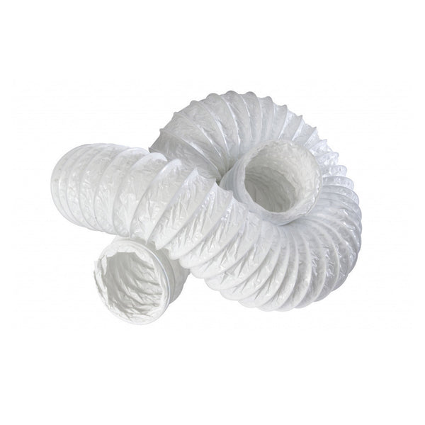 Manrose 100mm flexible PVC ducting 1m