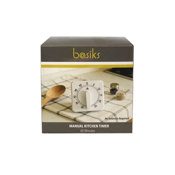 Manual Kitchen Timer - 60 Minutes