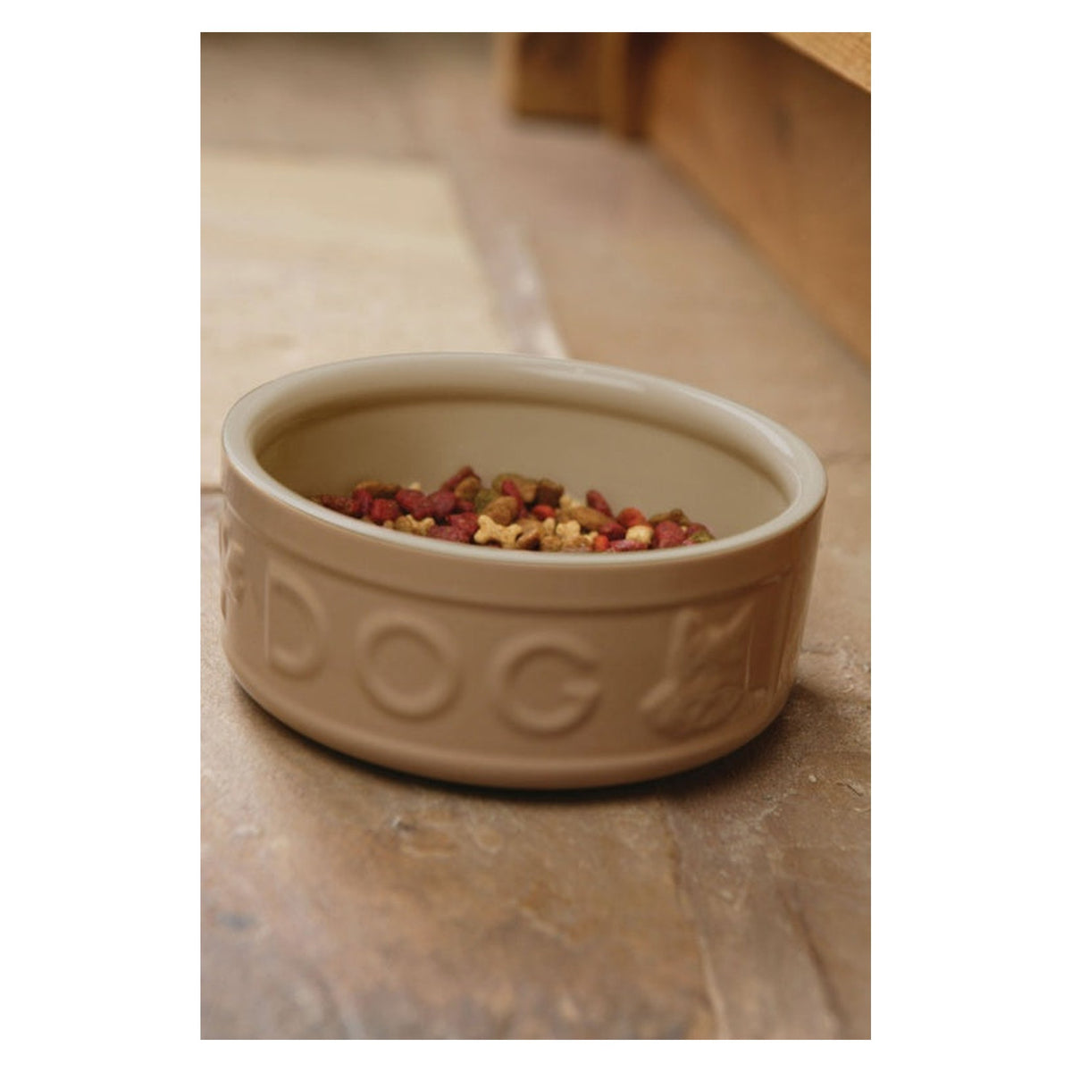 Mason Cash lettered cane stoneware dog bowl 200mm, view 3