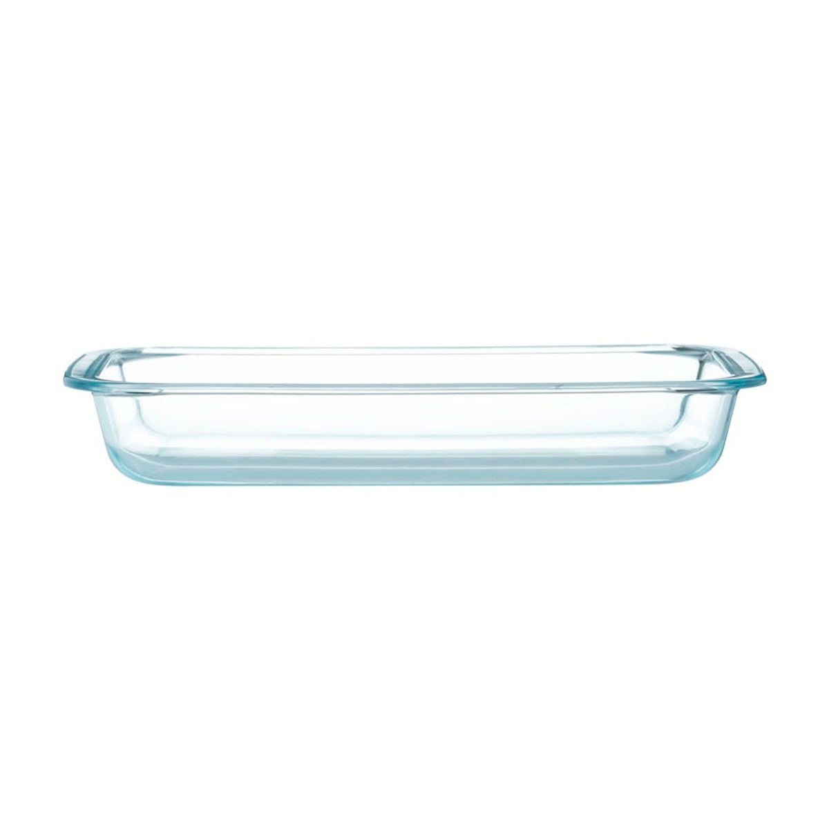 Mason Cash Classic 2.2L rectangular borosilicate glass roasting dish, view 2
