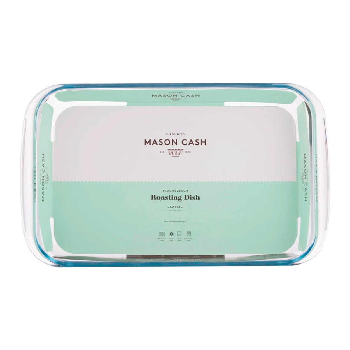 Mason Cash Classic 3L rectangular glass roasting dish