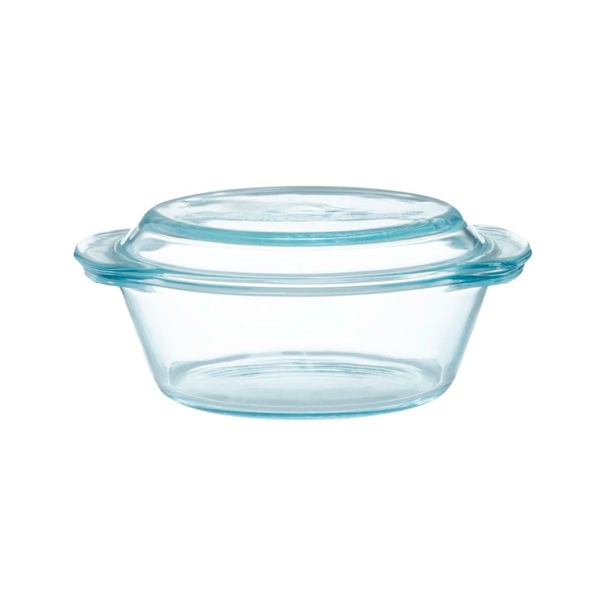 Mason Cash Classic Collection 1L round glass casserole dish, view 2