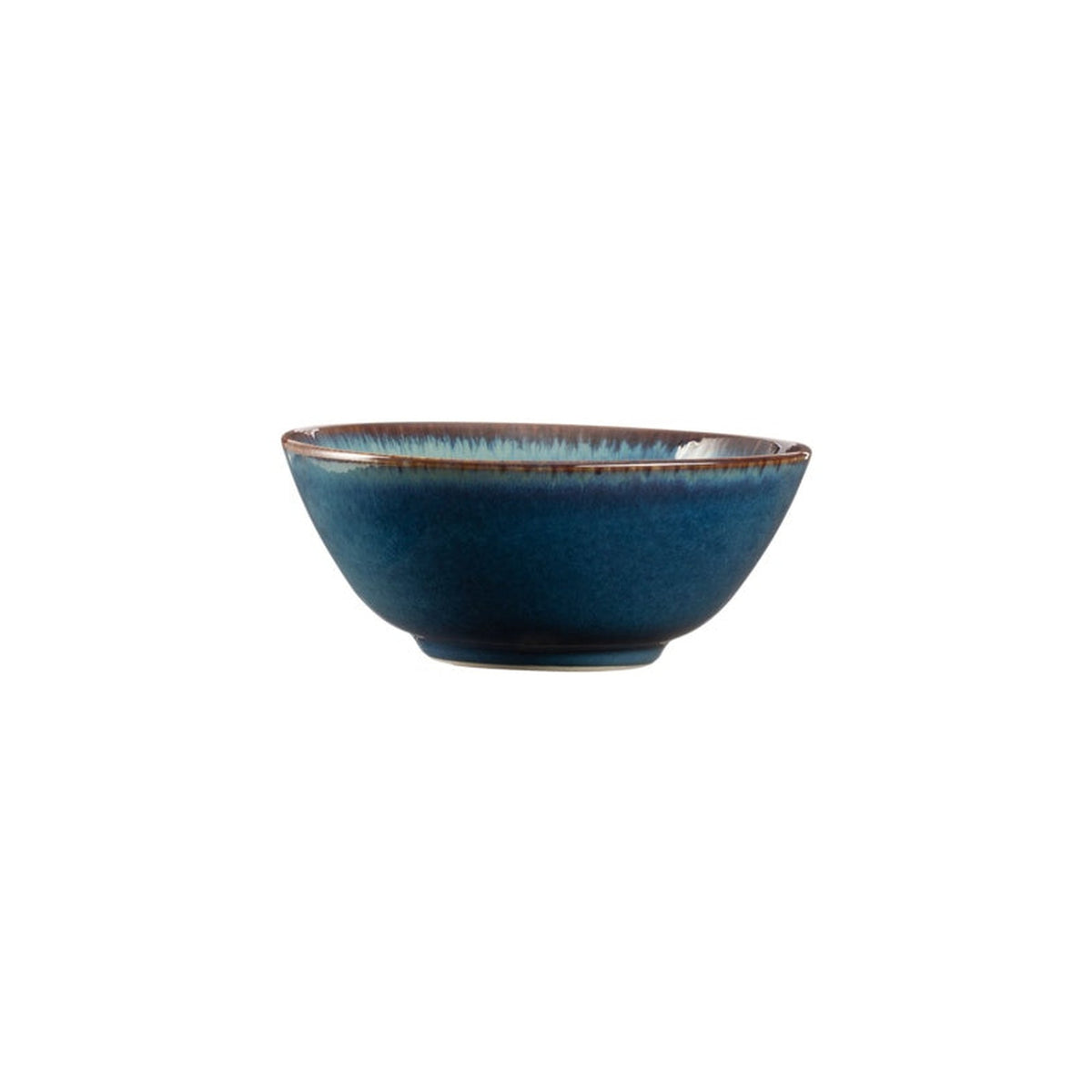 Mason Cash Reactive blue stoneware bowl 16.5cm