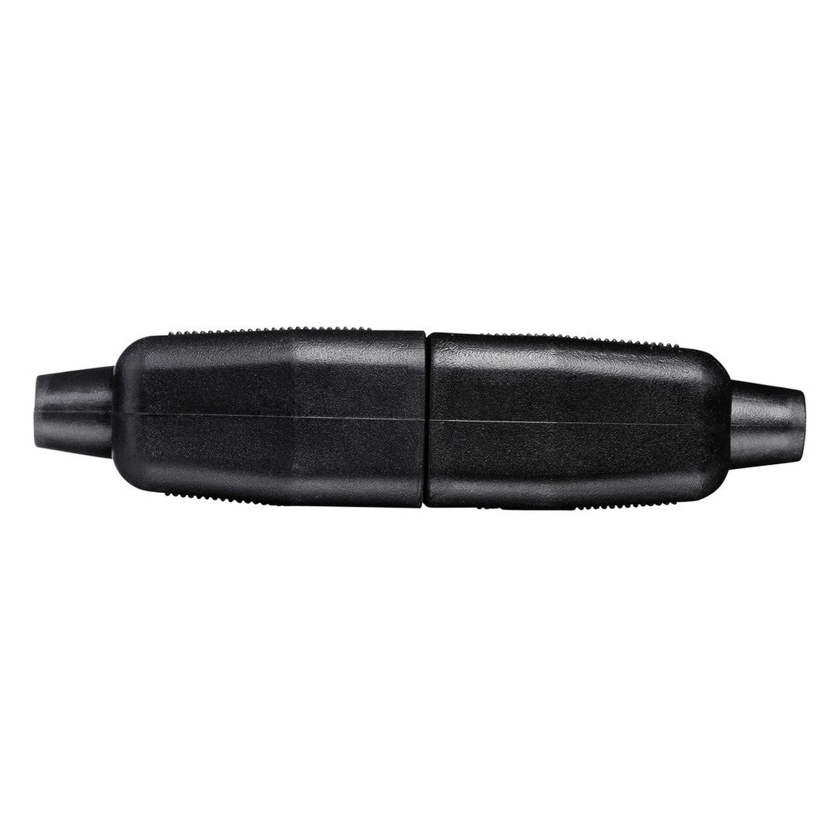 Masterplug 2 x 10 amp 2 pin reversible connector, black, view 2