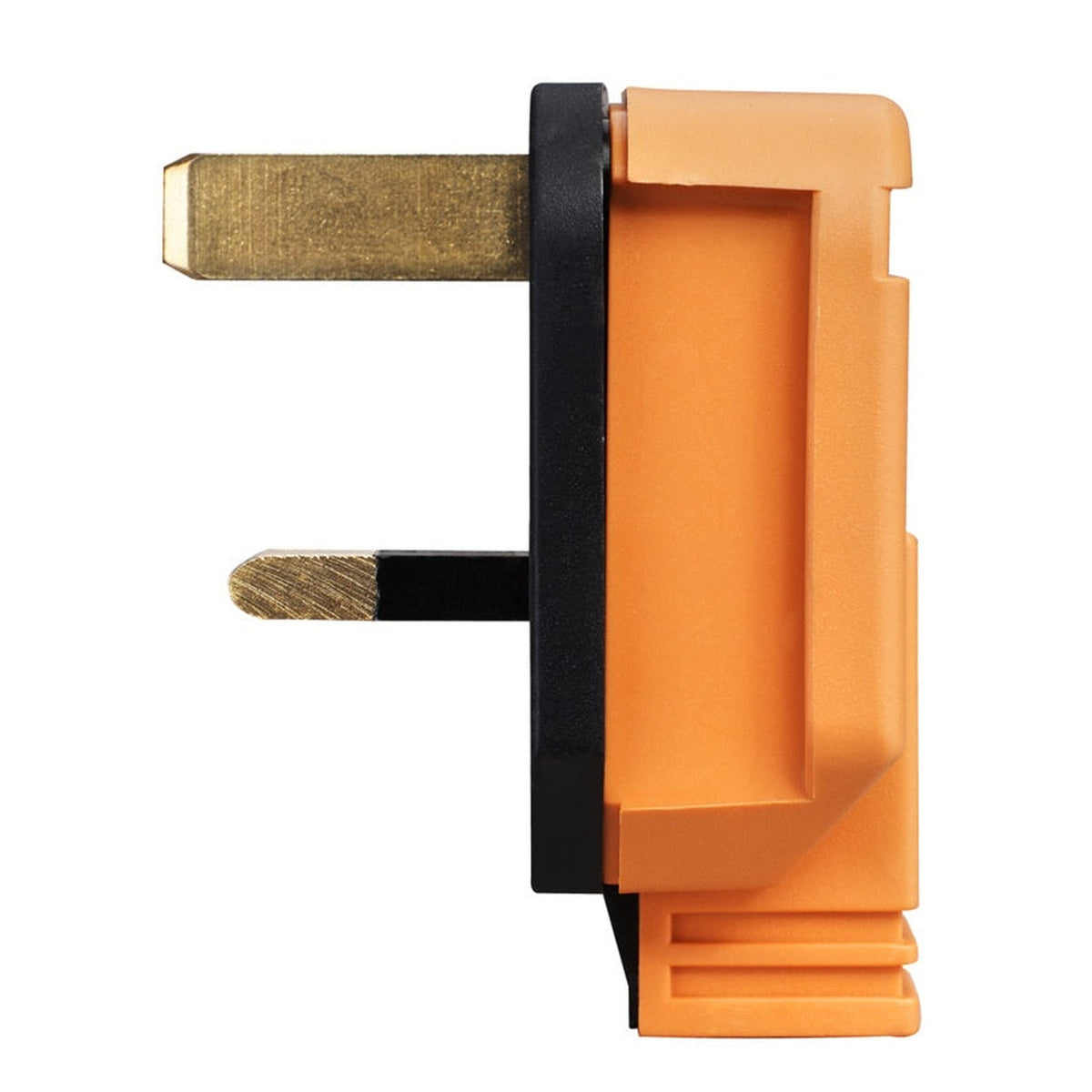 Masterplug heavy duty 13 amp orange plug