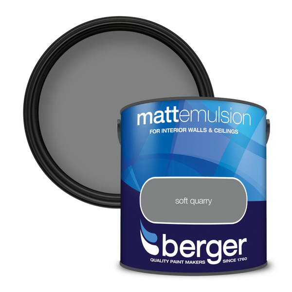 Matt Emulsion 2.5L - Soft Quarry