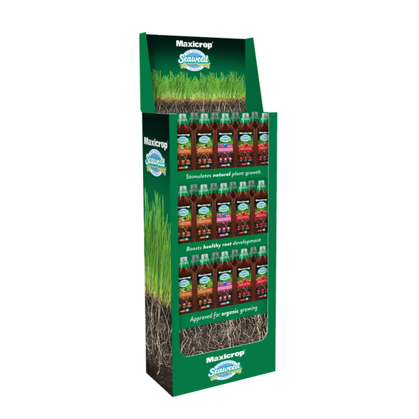 Maxicrop mixed 1L display unit of 60 bottles