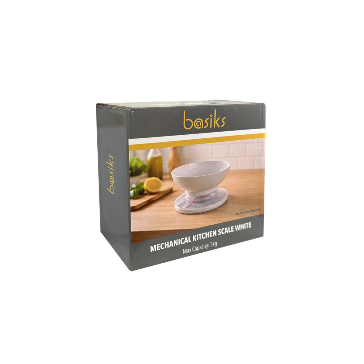 Mechanical Kitchen Scale - White, view 2