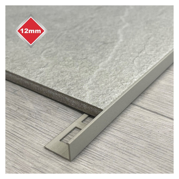 Metal Tile Trim Lagom Almond - 12mm