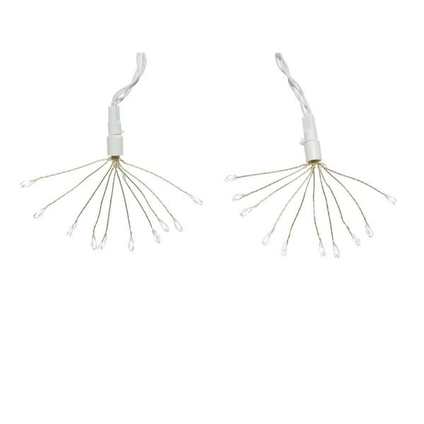 Micro Big LED Bouquet - Cool White/White Cable