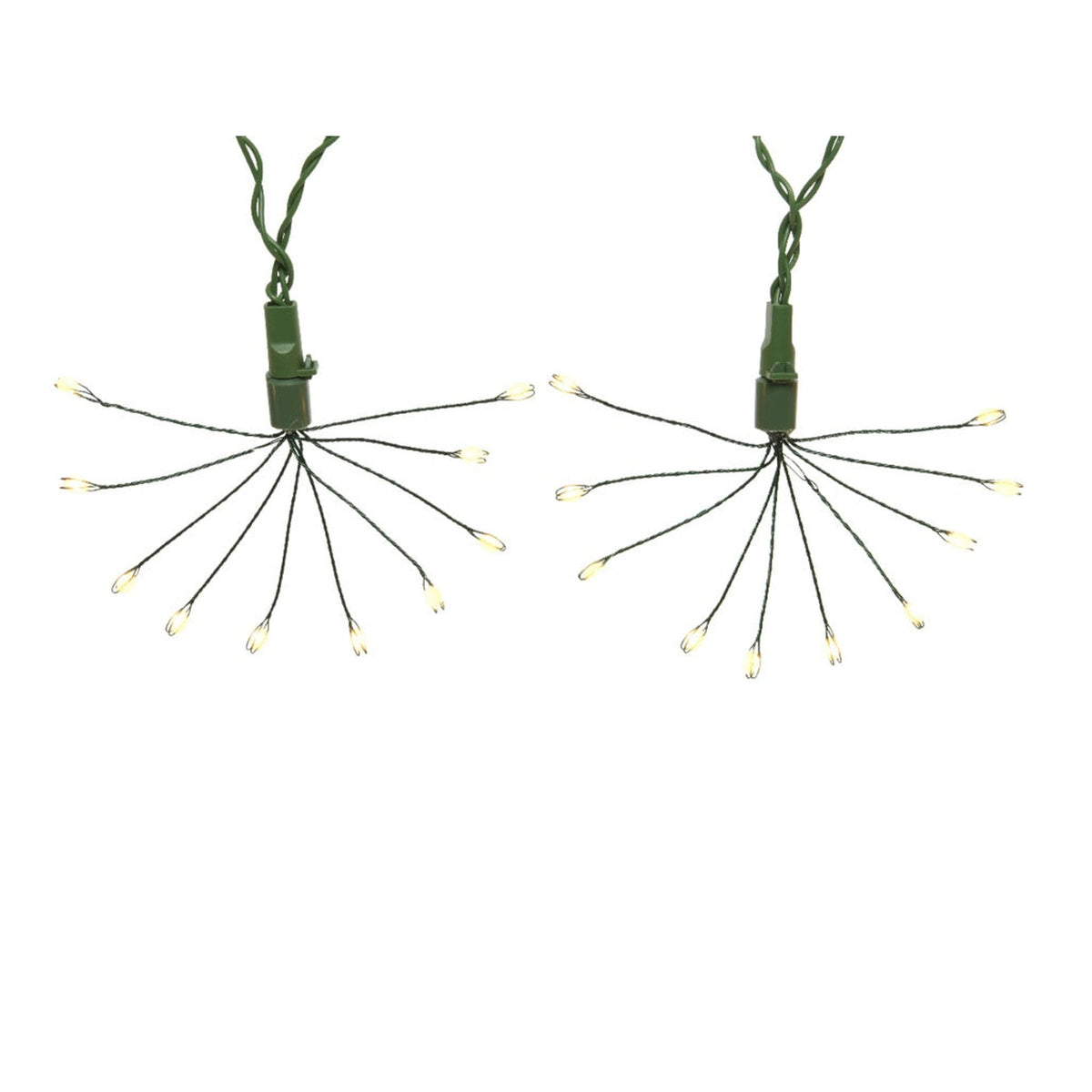 Micro Big LED Bouquet - Warm White/Green Cable