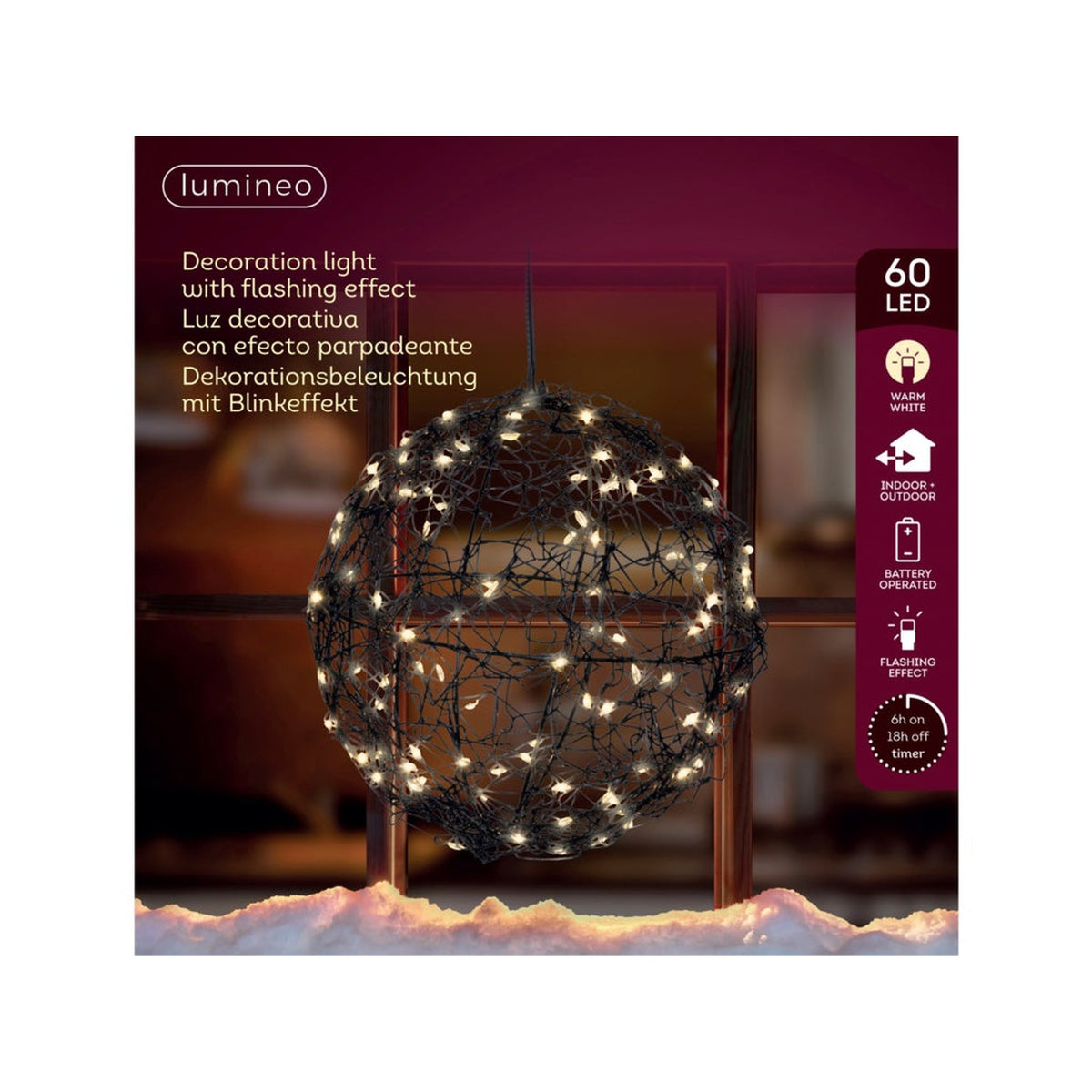 Micro LED Ball Assorted - 60 LEDs, view 3