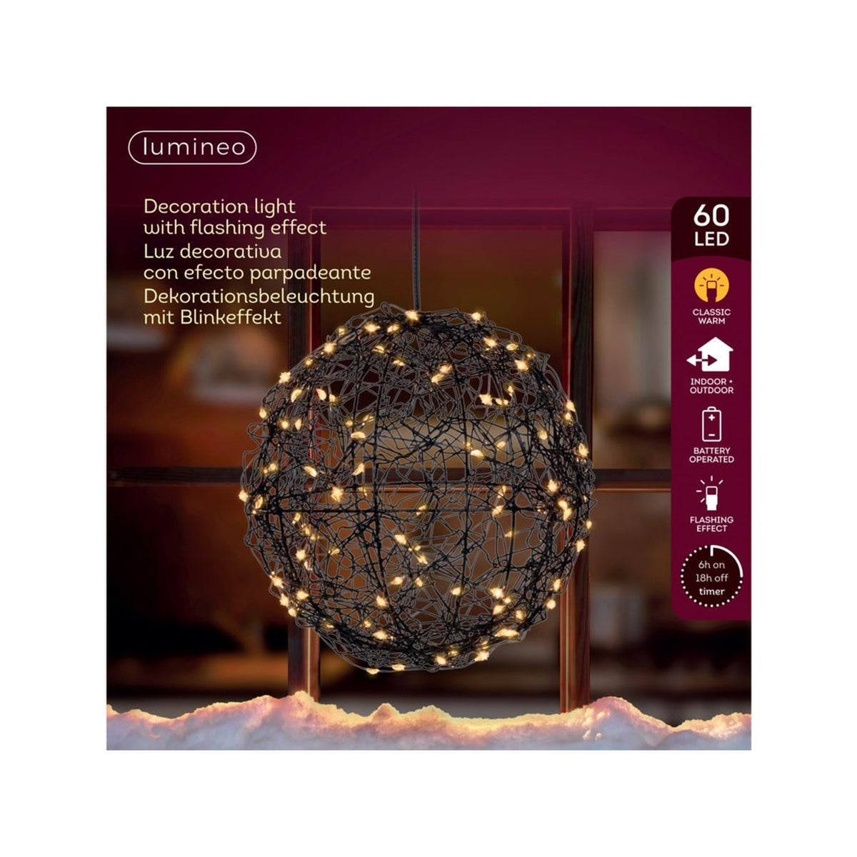 Micro LED Ball Assorted - 60 LEDs, view 4