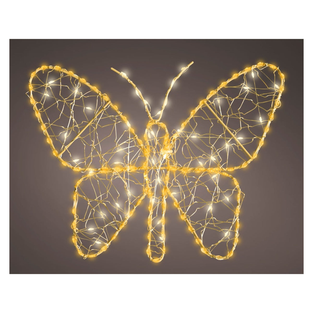 Micro LED Butterfly Gold - 155 LEDs, view 2