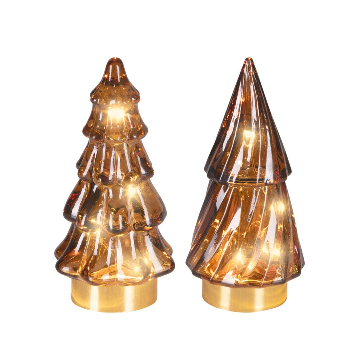 Micro LED Tree - 4 LEDs Brown/Warm White, view 2