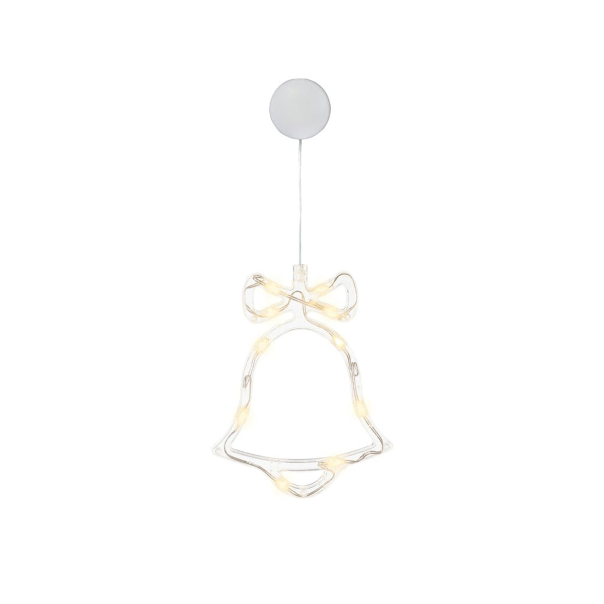 Micro Led Window Light - 10 LEDs Transparent/Warm White, view 3