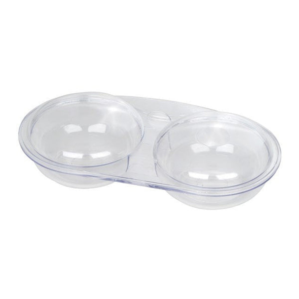 Microwave Essentials clear 2 cup egg poacher