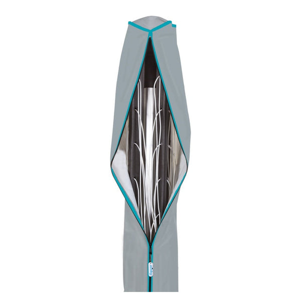 Minky rotary airer cover grey and teal