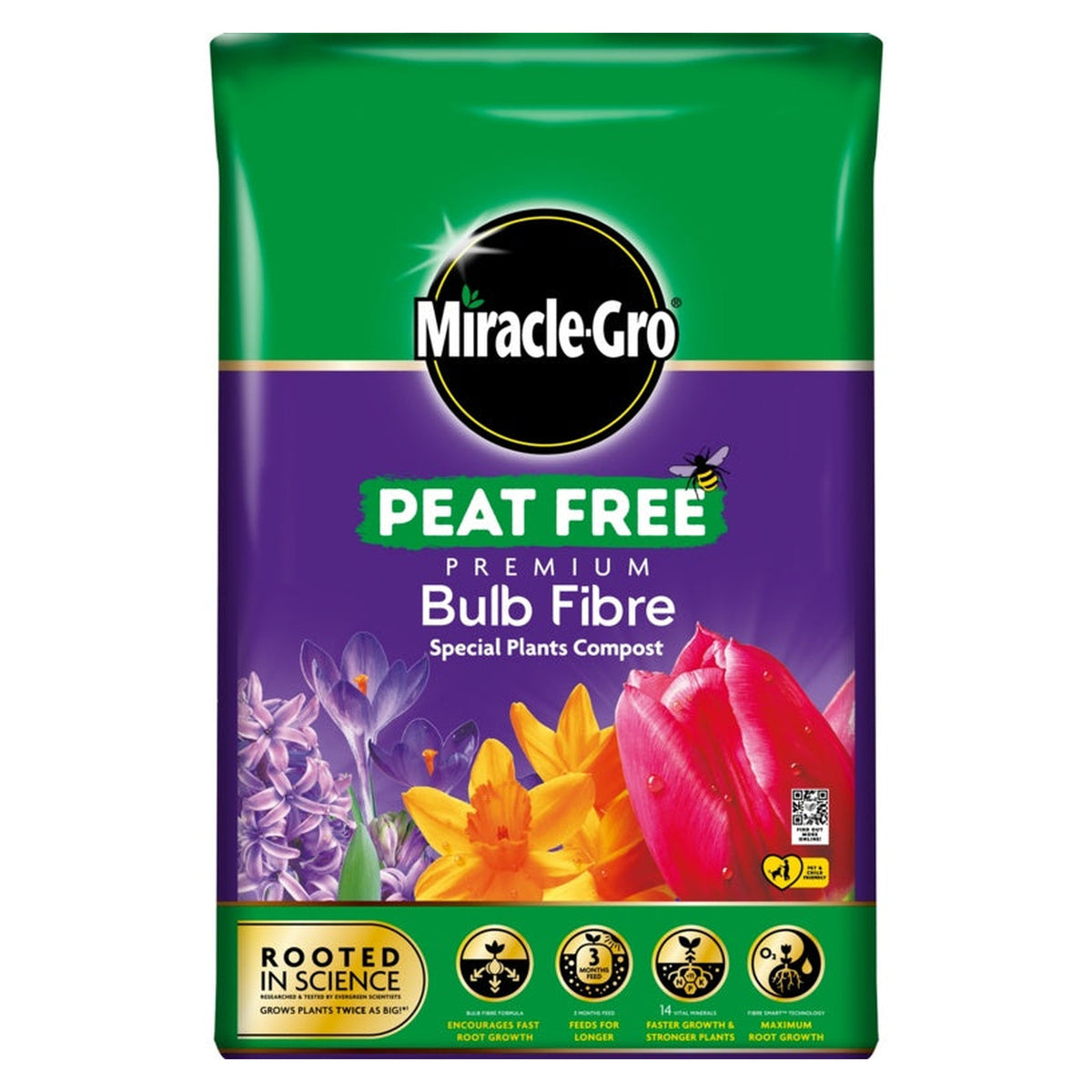 Miracle-Gro peat free bulb fibre 20L bag