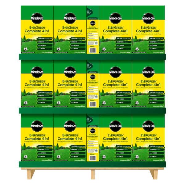 Miracle-Gro Evergreen Complete 4 in 1 lawn treatment