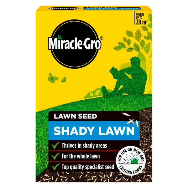 Miracle-Gro Shady Lawn Seed pack covering up to 28m2