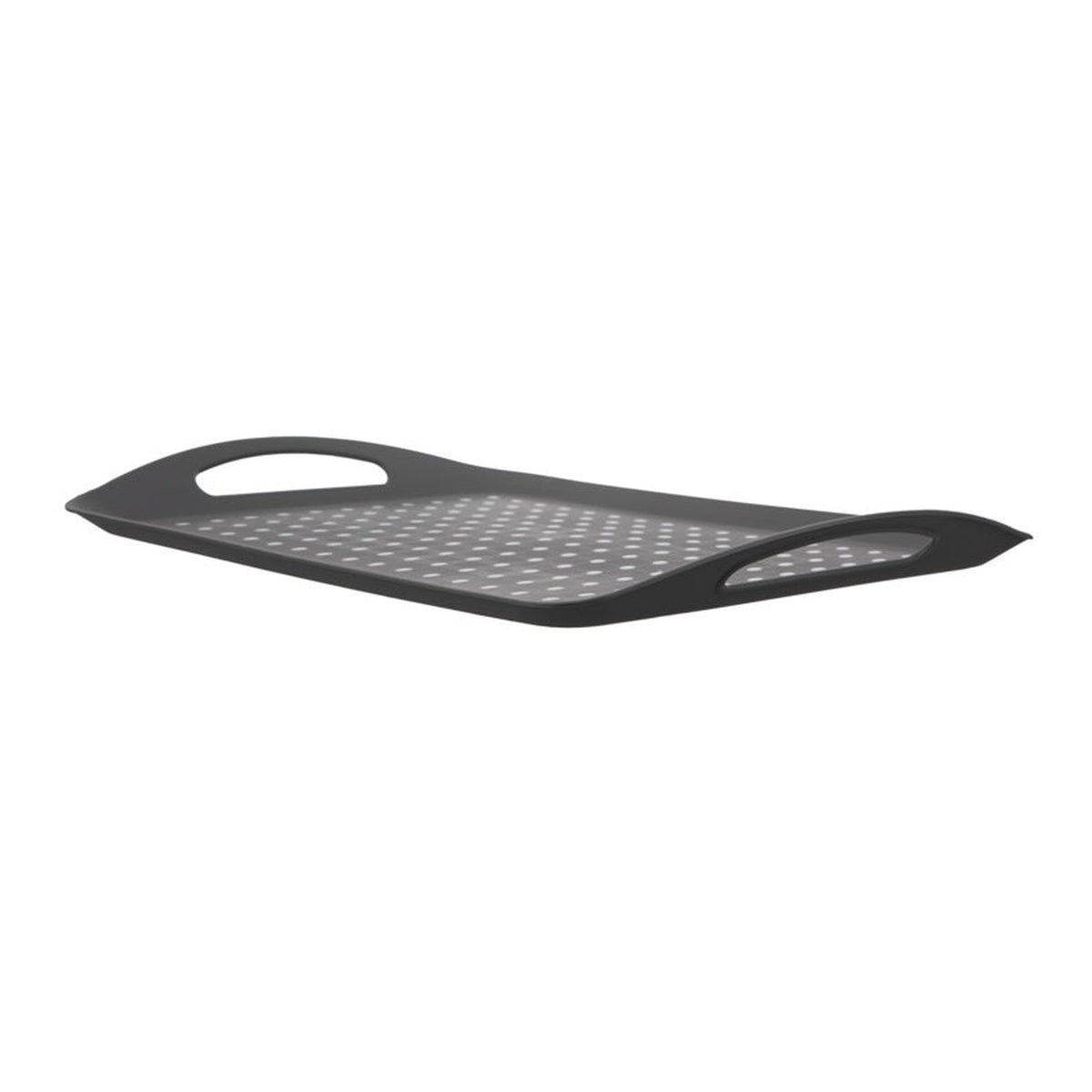Mtk Housewares grey anti slip tray, view 2