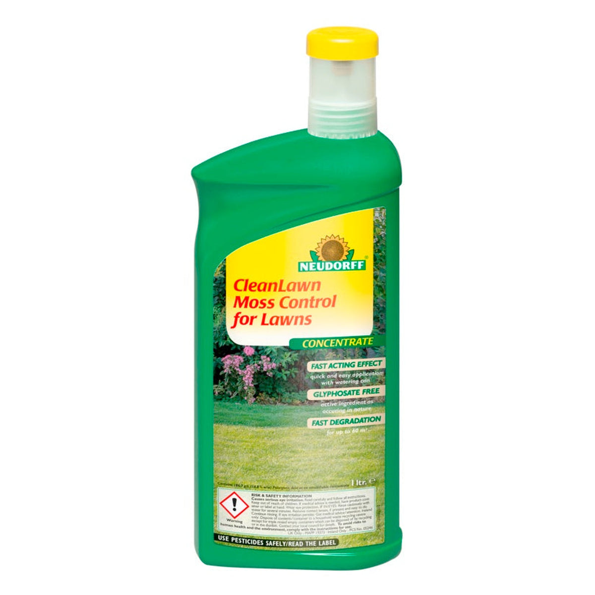 Neudorff CleanLawn organic moss control 1L bottle