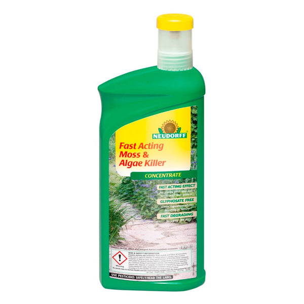 Neudorff organic moss and algae killer 1L concentrate