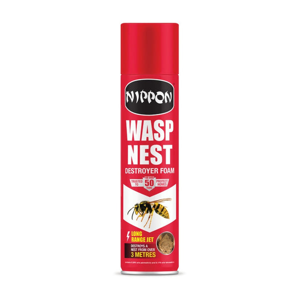 Nippon Wasp Nest Destroyer Foam 300ml aerosol