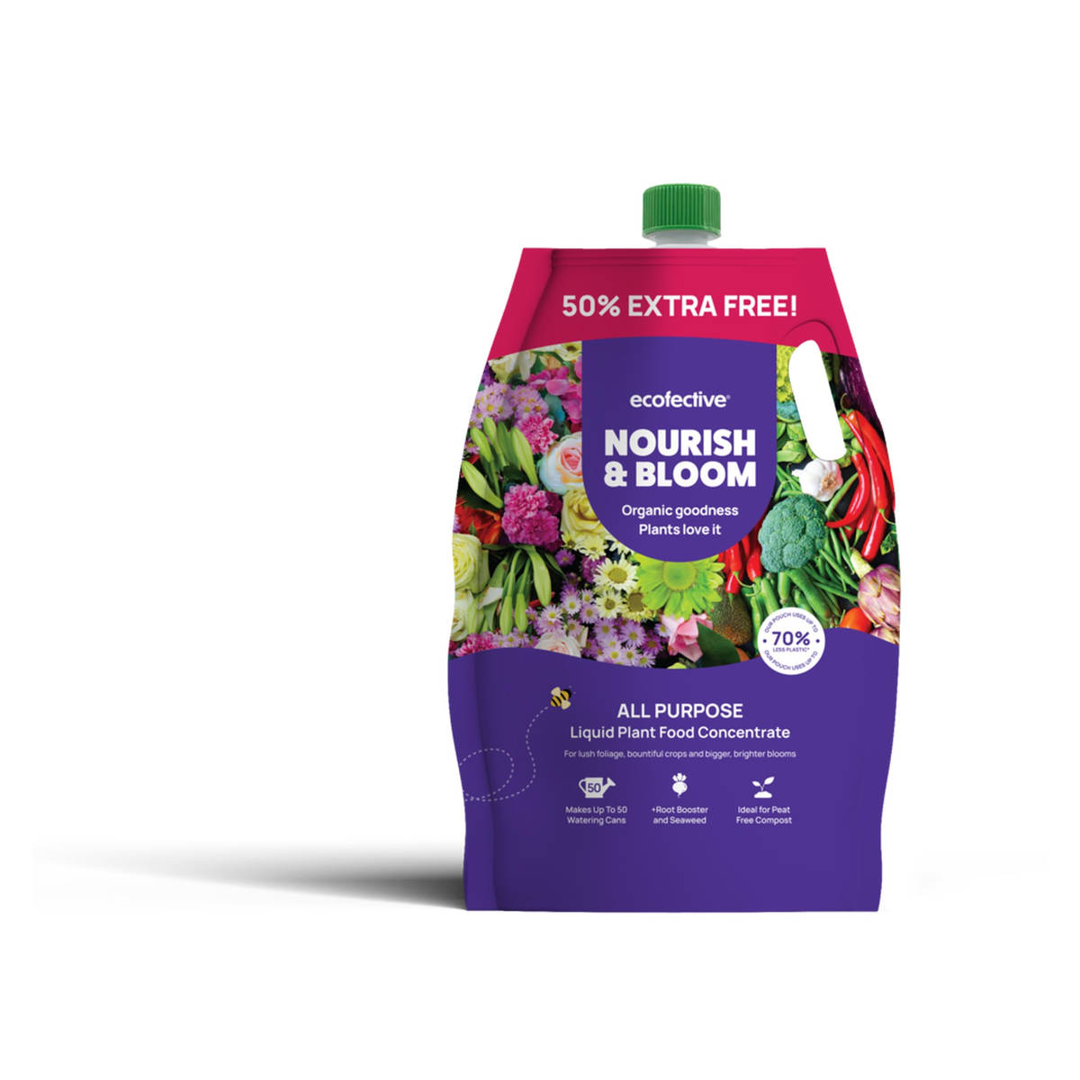 Nourish & Bloom Liquid Plant Feed - 1.2L