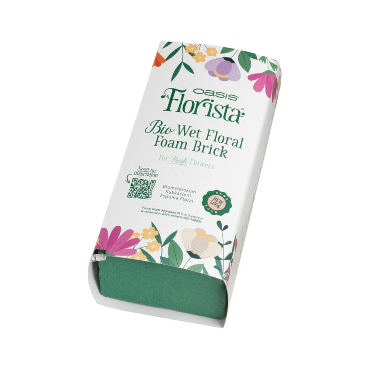 Oasis Bio floral foam Maxlife bricks box of 20