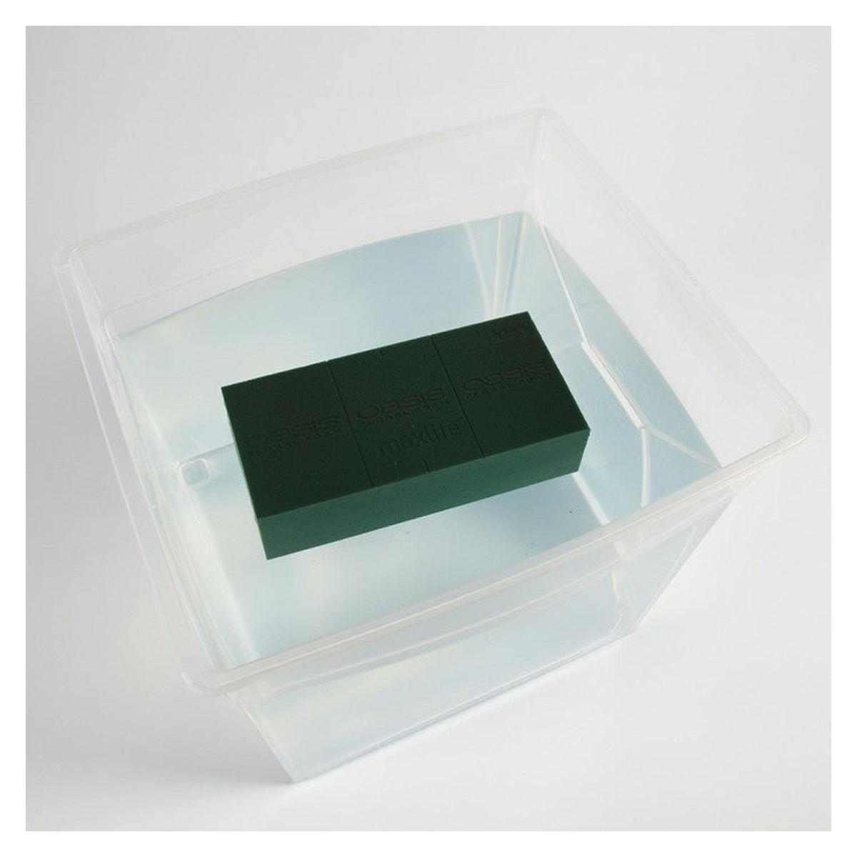 Oasis Ideal wet floral foam brick, view 2