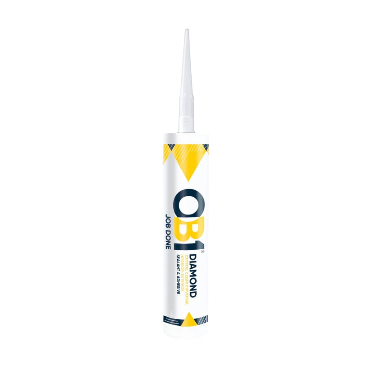 OB1 Diamond Crystal Clear universal sealant and adhesive 290ml