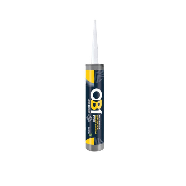 OB1 Multi Surface Sealant and Adhesive 290ml in White