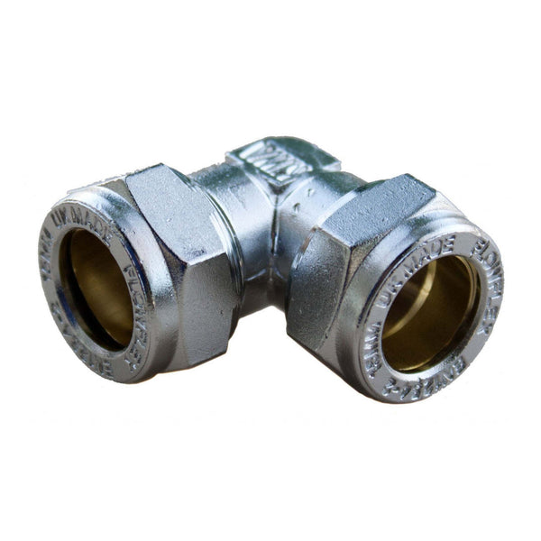 Oracstar 15mm chrome compression elbow