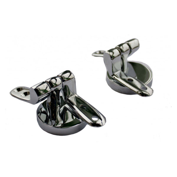 Oracstar chrome plated hinges for wooden toilet seats