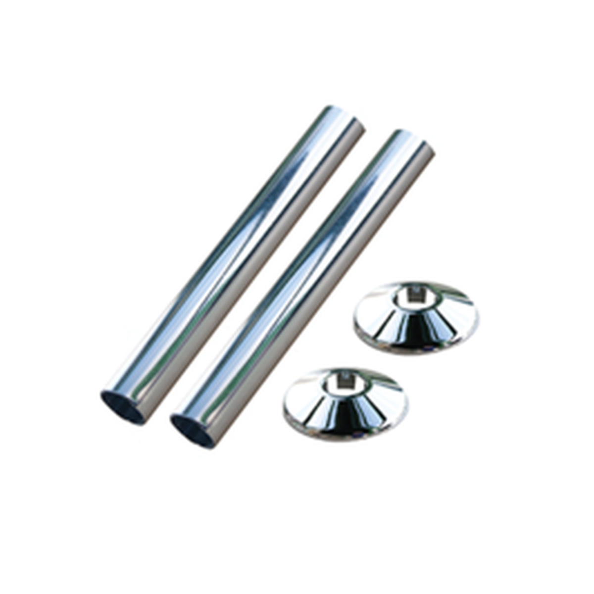 Oracstar chrome radiator makeover kit, pack of 2