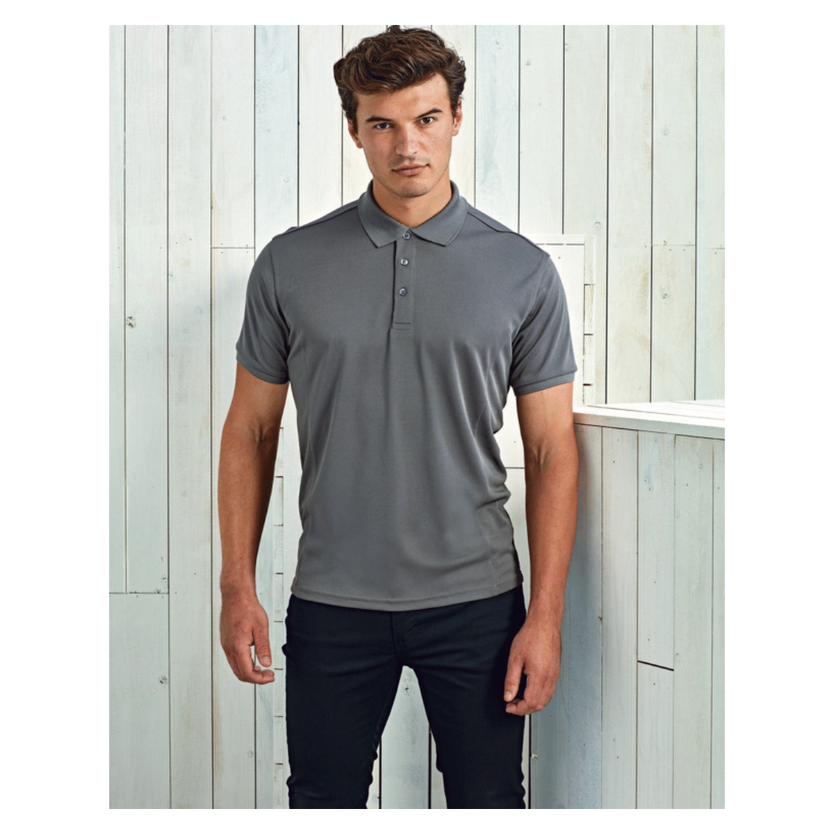 Orange Male Polo - 3XL