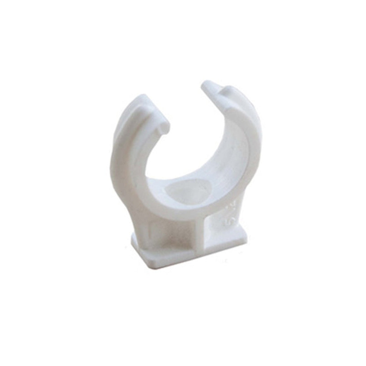 Orastar 15mm single pipe clips, pack of 20