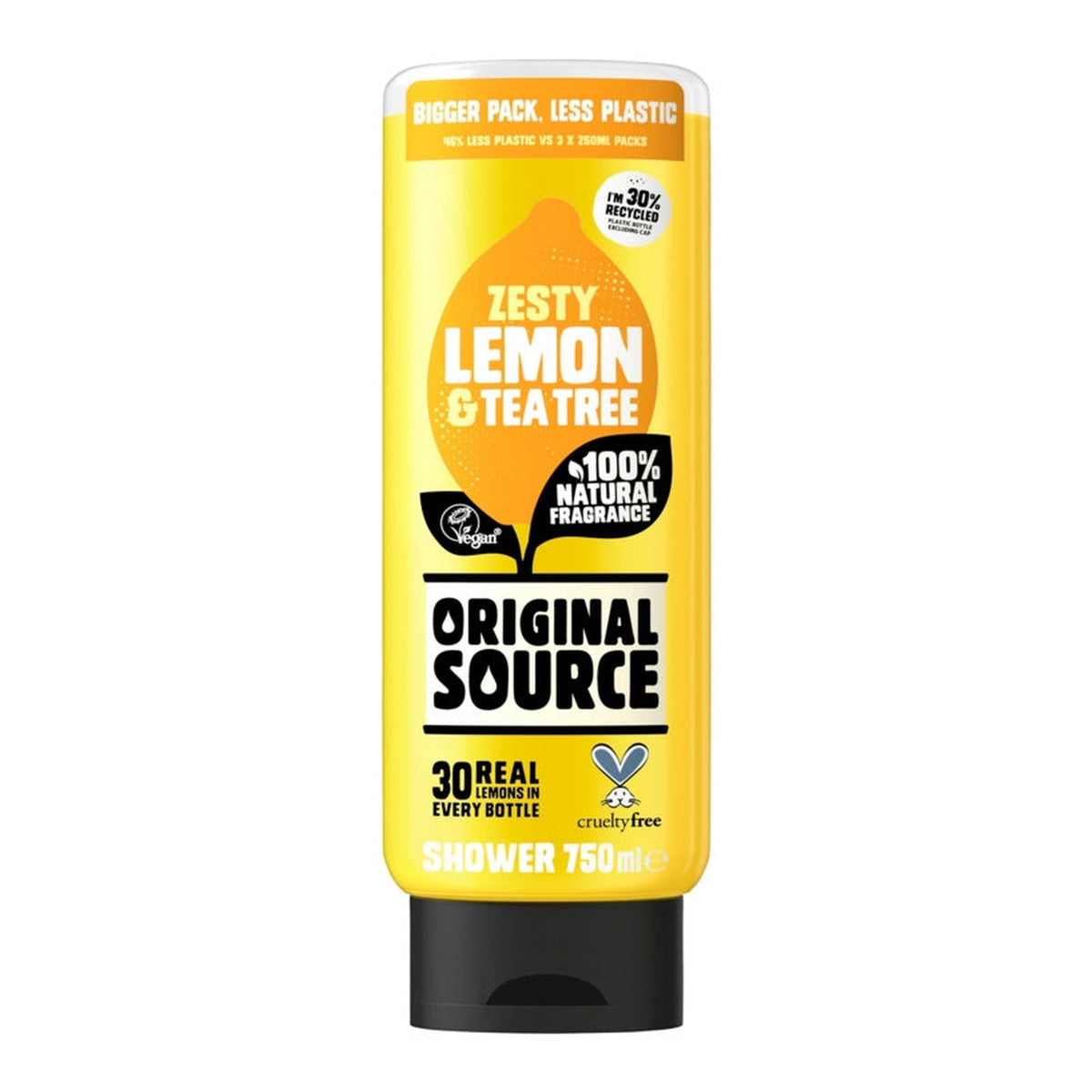 Original Source Zesty Lemon & Tea Tree shower gel 750ml bottle