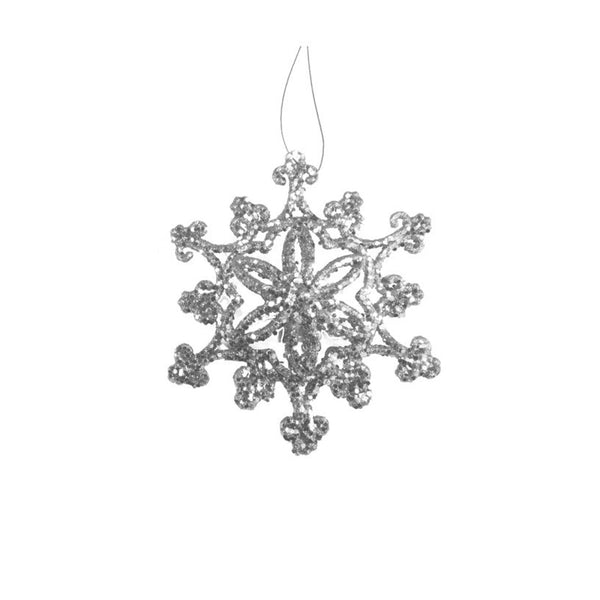 Ornate Snowflake - Silver 122cm